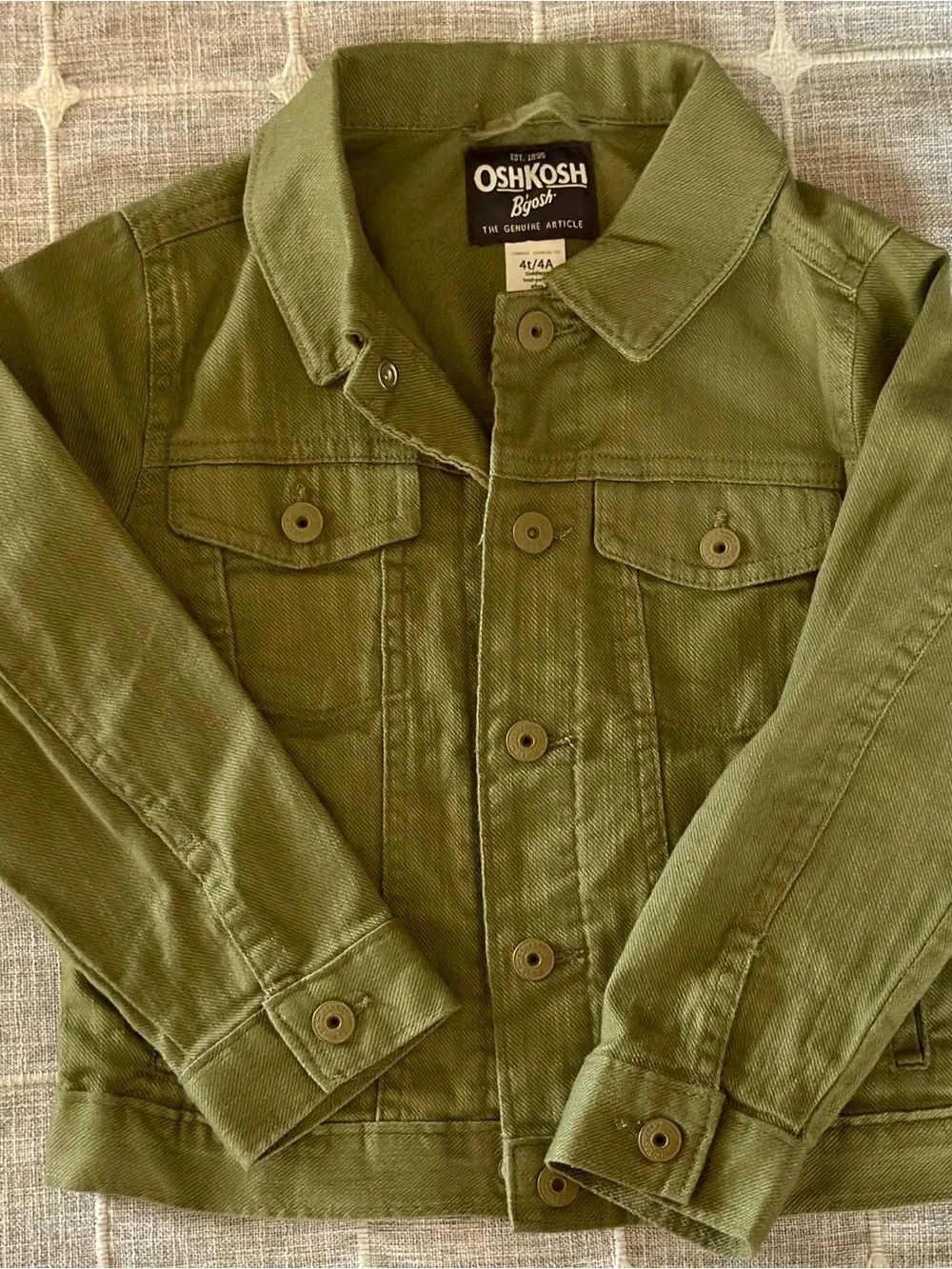 OshKosh B'gosh Men's Olive Utility Field Jacket